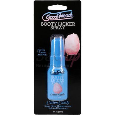 Спрей для анілінгусу Doc Johnson GoodHead Booty Licker Spray - Cotton Candy 29 мл - фото товару 2