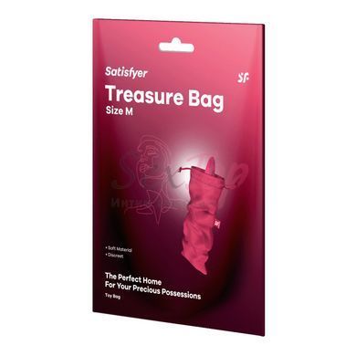 Мешочек для хранения игрушек Satisfyer Treasure Bag M Pink,  - 2