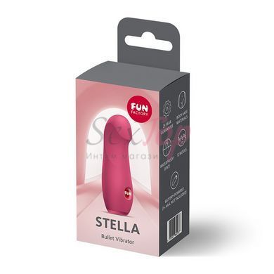 Вібратор Fun Factory Stella Raspberry,  - 7