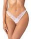 Трусики Obsessive Arrowel White crotchless thong S/M &mdash; фото 1 из 8