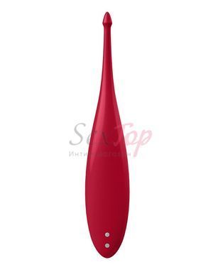 Вибратор для клитора Satisfyer Twirling Fun Poppy Red &mdash;  фото товара 2
