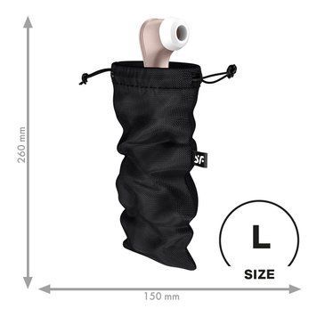 Мішечок для зберігання іграшок Satisfyer Treasure Bag L Black - фото товару 1