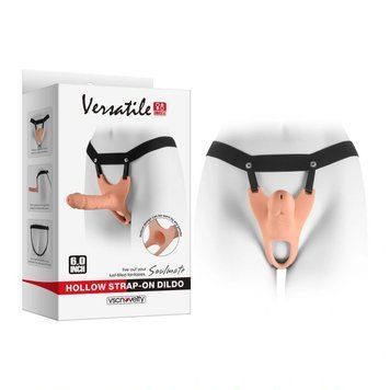 Страпон для пар Soulmate Unisex Silicone Hollow Strap-On 6 Inch &mdash;  фото товара 1