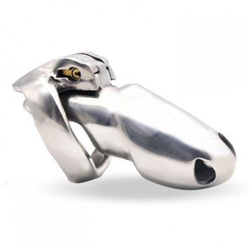Клітина цнотливості на пеніс для чоловіків Stainless Steel HTV4 Maxi - фото товару 1