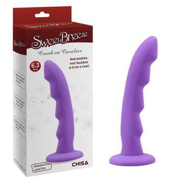 Фаллоимитатор силиконовый на присоске Chisa Crush On Cavelier Purple &mdash;  фото товара 1