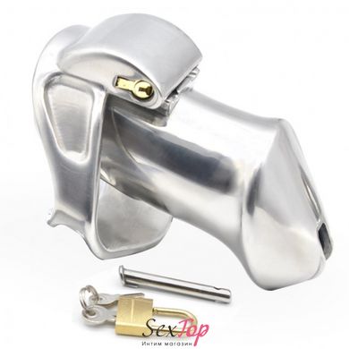 Standard Stainless Steel Male Chastity Cage Device Small IXI60878 фото