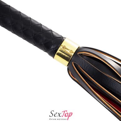 Флогер LOCKINK SEVANDA Red & Black Braided Tail Flogger - SX0876