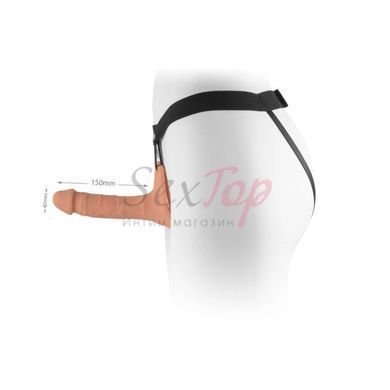 Страпон для пар Soulmate Unisex Silicone Hollow Strap-On 6 Inch &mdash;  фото товара 2