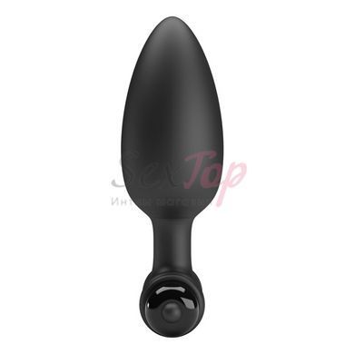 Анальная вибропробка черная Mr Play Vibrating Anal Plug &mdash;  фото товара 4