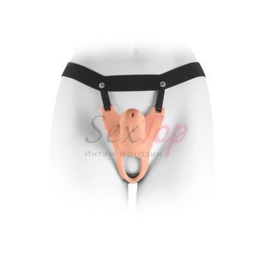 Страпон для пар Soulmate Unisex Silicone Hollow Strap-On 6 Inch &mdash;  фото товара 3