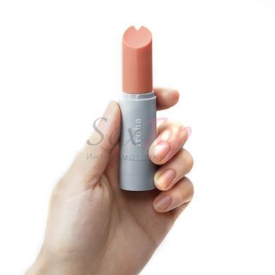 Вібратор-помада IROHA STICK Grey - фото товару 8