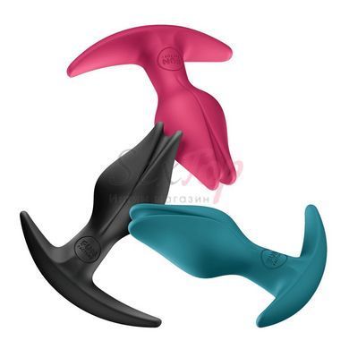 Анальная пробка Fun Factory BOOTIE FEM Raspberry, в виде бутона, диаметр 2,9 см, тонкий ограничитель &mdash;  фото товара 8
