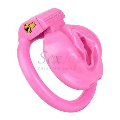 Пояс верности в виде вагины Sissy Chastity Cage Small &mdash;  фото товара 3