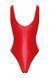 Боді Noir Handmade F352 Red powerwetlook body - XL &mdash; фото 7 з 9