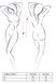 (SALE) Боди монокини CAMILLE BODY black 6XL/7XL - Passion PS1074 фото 3