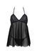 Пеньюар Passion KERRIA CHEMISE black S/M - ECO Passion &mdash; фото 3 из 8