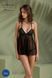 Пеньюар Passion KERRIA CHEMISE black S/M - ECO Passion &mdash; фото 6 из 8