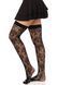 Панчохи Leg Avenue Wild rose net thigh highs One Size &mdash; фото 3 з 5