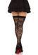 Панчохи Leg Avenue Wild rose net thigh highs One Size &mdash; фото 2 з 5