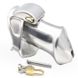 Standard Stainless Steel Male Chastity Cage Device Small IXI60878 фото 1