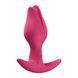 Анальная пробка Fun Factory BOOTIE FEM Raspberry, в виде бутона, диаметр 2,9 см, тонкий ограничитель &mdash; фото 2 из 9