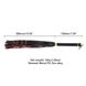 Флогер LOCKINK SEVANDA Red & Black Braided Tail Flogger - SX0876 6