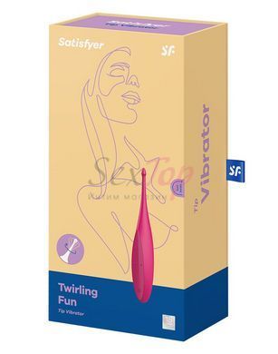 Вибратор для клитора Satisfyer Twirling Fun Magenta &mdash;  фото товара 4