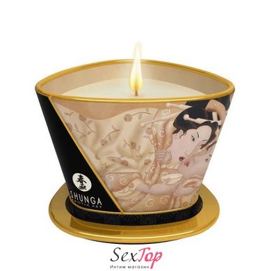 Массажная свеча Shunga Massage Candle - Vanilla Fetish (170 мл) с афродизиаками SO2511 фото