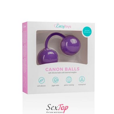 Вагинальные шарики Love balls With Counterweight - Purple 281494 фото