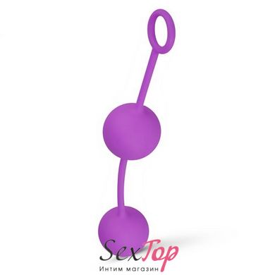 Вагінальні кульки Love balls With Counterweight - Purple 281494 фото