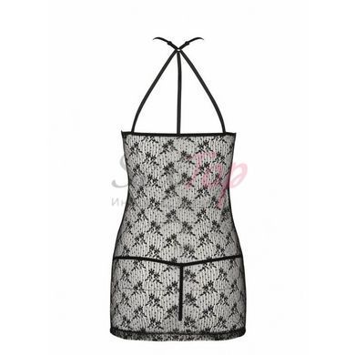 Полупрозрачная сорочка AZALIA CHEMISE black L/XL Passion &mdash;  фото товара 6