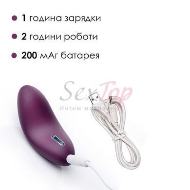 Клиторальный вибратор Svakom Echo Violet &mdash;  фото товара 4