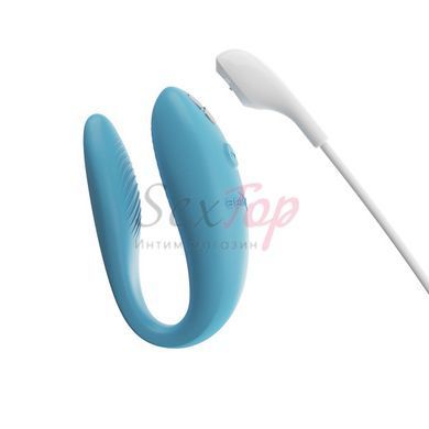 Смарт-вибратор для пар We-Vibe Sync GO Turquoise &mdash;  фото товара 7