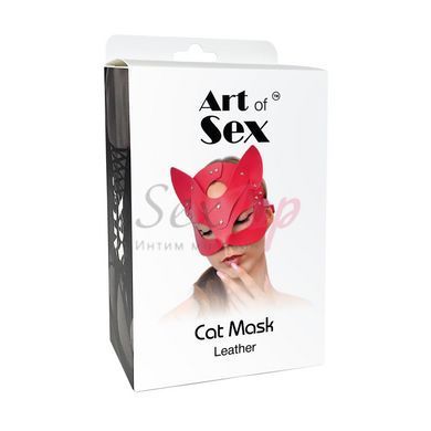 Маска Кішечки Art of Sex - Cat Mask, Розовый - фото товару 4