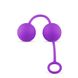 Вагінальні кульки Love balls With Counterweight - Purple 281494 фото 4