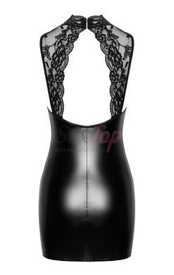 Платье Noir Handmade F343 Powerwetlook and lace mini skirt - L &mdash;  фото товара 6