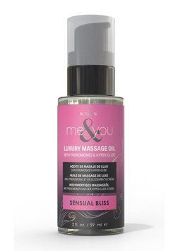 Массажное масло Sensuva Me&You - Sensual Bliss (Pink Grapefruit & Vanilla Bean) 59 мл,  - 1