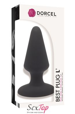 Анальная пробка Dorcel Best Plug L мягкий soft-touch силикон, макс. диаметр 5,1см SO2049 фото