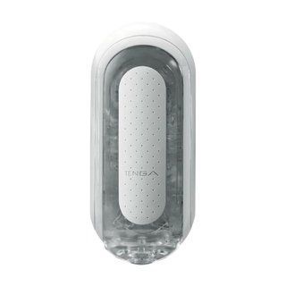 Мастурбатор Tenga Flip Zero White, змінна інтенсивність стимуляції, розкладний - фото товару 1
