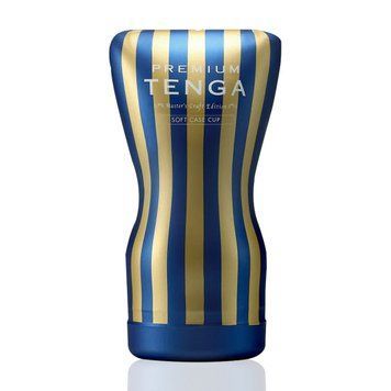 Мастурбатор Tenga Premium Soft Case Cup (м&rsquo;яка подушечка), стискається, Білий - 1