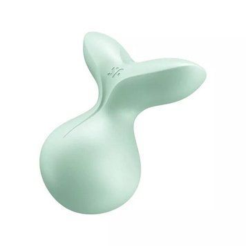 Мінівібромасажер Satisfyer Viva la Vulva 3 Mint,  - 1
