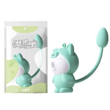 Кліторальний вібростимулятор Clit Magic Kittens Joy Green,  - 1
