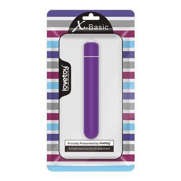 Вибропуля для клитора фиолетового цвета Lovetoy X-Basic Bullet_x000D_, Фиолетовый - 1