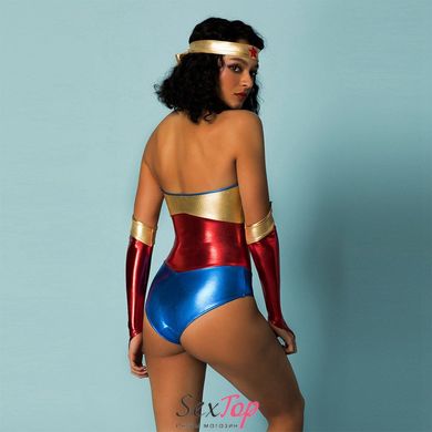 Еротичний рольовий костюм "Wonder Woman" One Size SO3699 фото