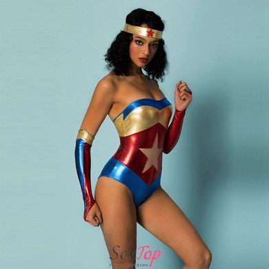Еротичний рольовий костюм "Wonder Woman" One Size SO3699 фото