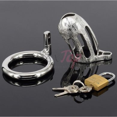 Пояс верности из стали мужской Series Chastity Cage &mdash;  фото товара 2