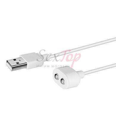Зарядка (запасной кабель) для игрушек Satisfyer USB charging cable White, Белый - 2