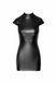 Платье Noir Handmade F309 Fantasy wetlook mini dress with lace up back - XXL &mdash; фото 4 из 6