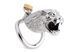 Клітка для пеніса Master Series: Tiger King Cock Cage With Lock, три кільця, замок, три ключі &mdash; фото 1 з 7