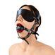 Кляп-маска Art of Sex - Deymon, Эко кожа, цвет Черный SO9625 фото 1